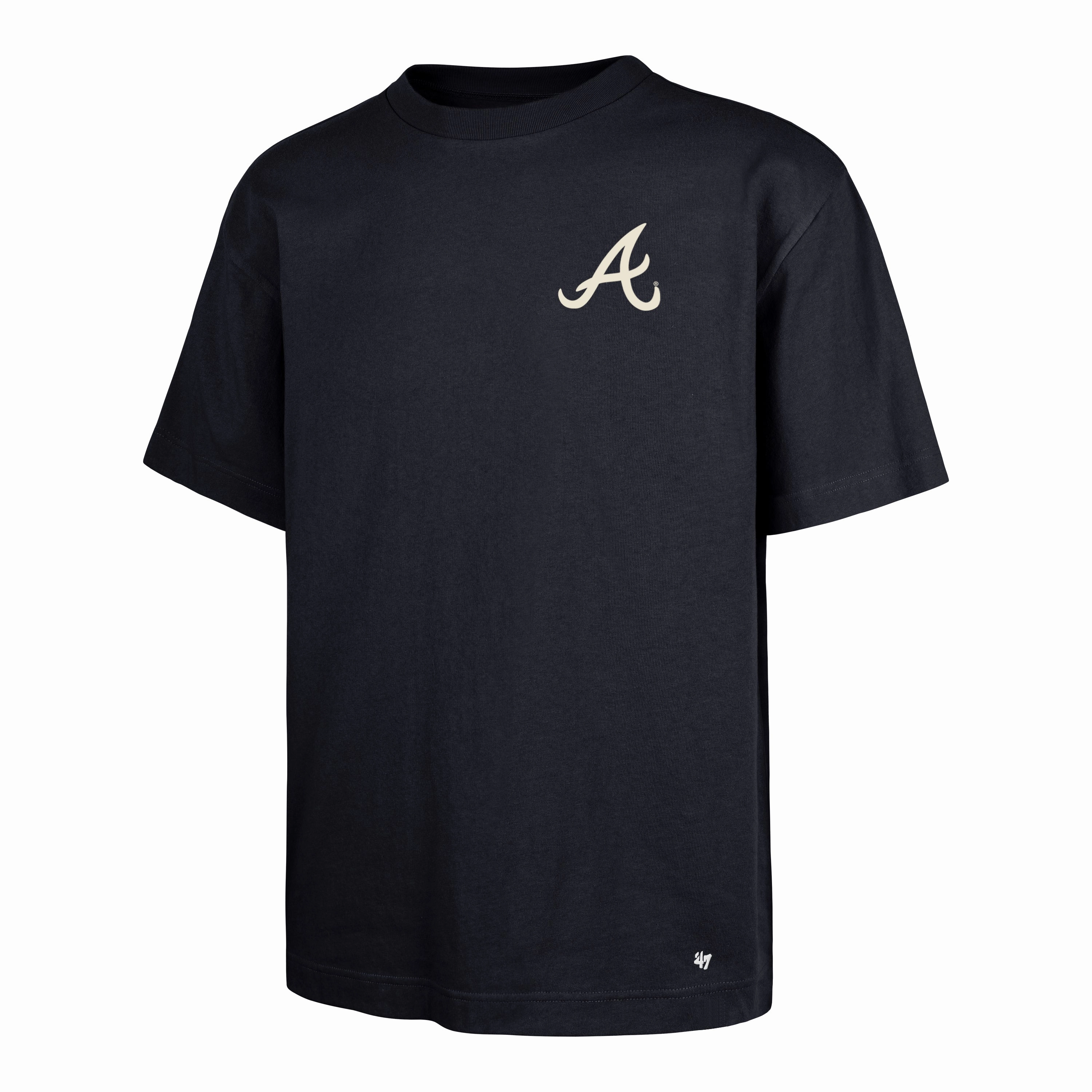 ATLANTA BRAVES ORGANIC BACKER '47 FOUNDATION TEE