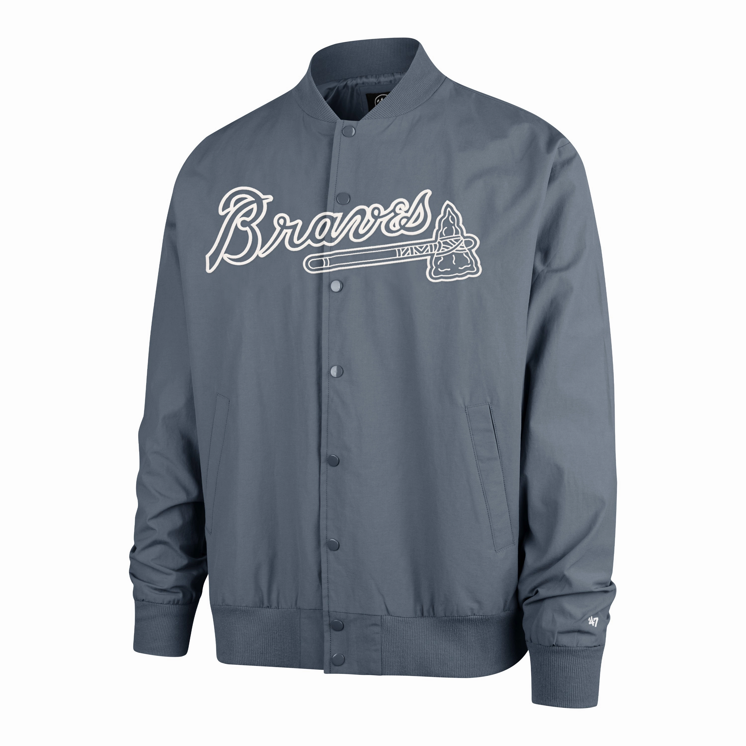 ATLANTA BRAVES TRADEMARK TWILL '47 BOMBER