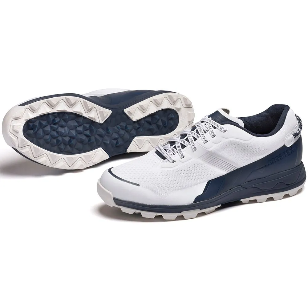 Mizuno Mzu En Gore-Tex Spikeless Waterproof Shoes - White/Navy Black Friday Deal Step into the Beat