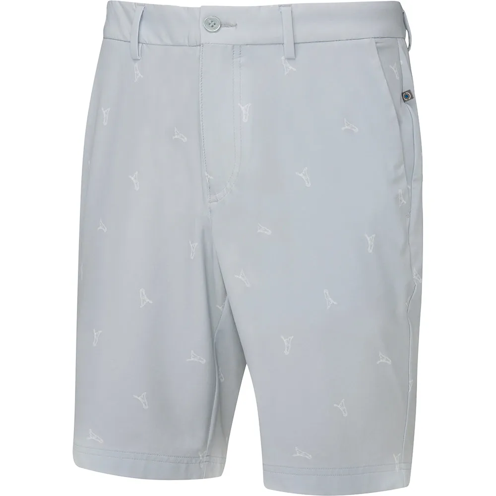 Ping Swift Sensorcool Shorts - Pearl Grey/White Father's Day Sale