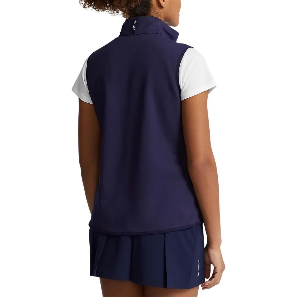 Hit Your Next Level Rlx Ralph Lauren Women'S Quilted Hybrid Full Zip Vest - Active Ombre