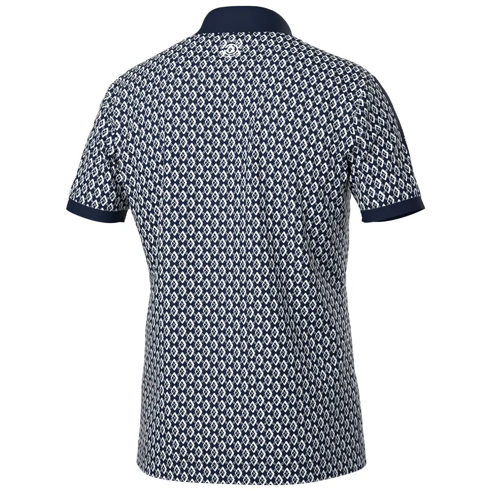 Budget Friendly Step Out Boldly Galvin Green Maxwell Polo Shirt - Navy/Cool Grey