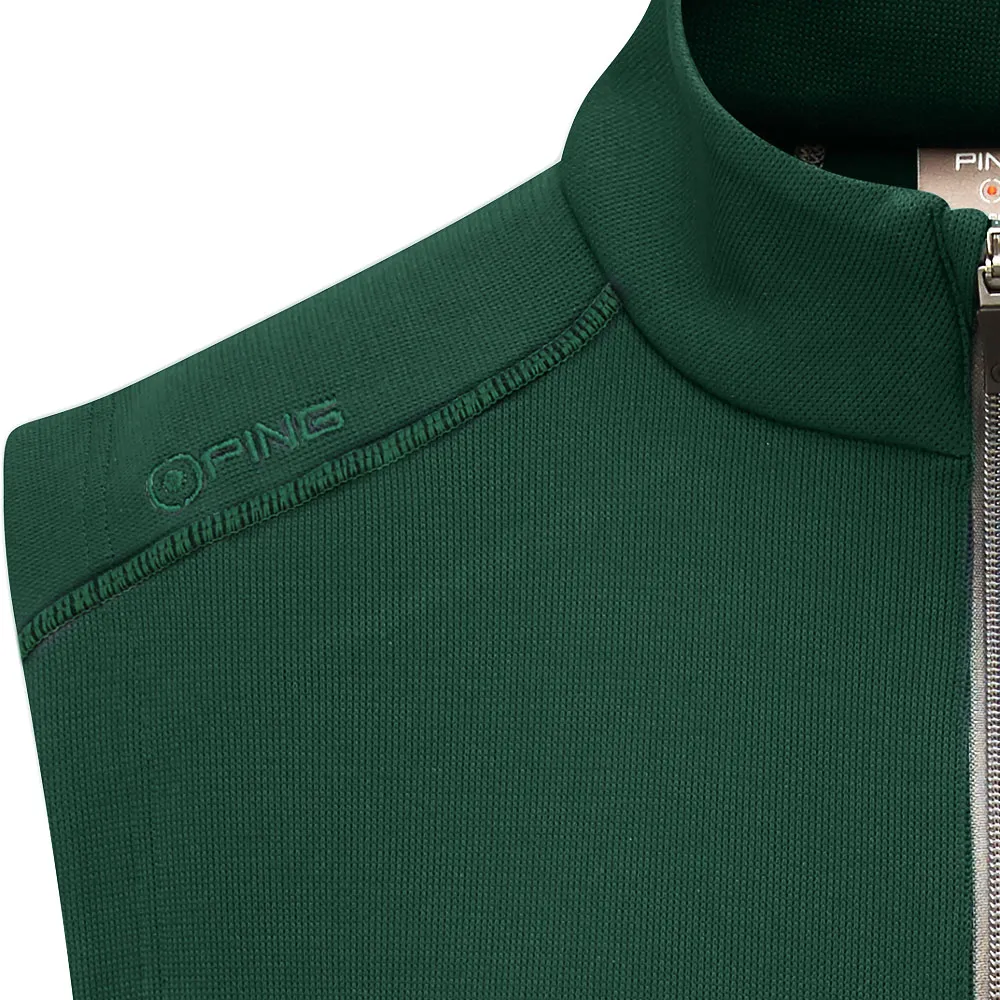 Ping Ramsey 1/2 Zip Gilet - Pine Feel the Energy Move Beyond Ordinary