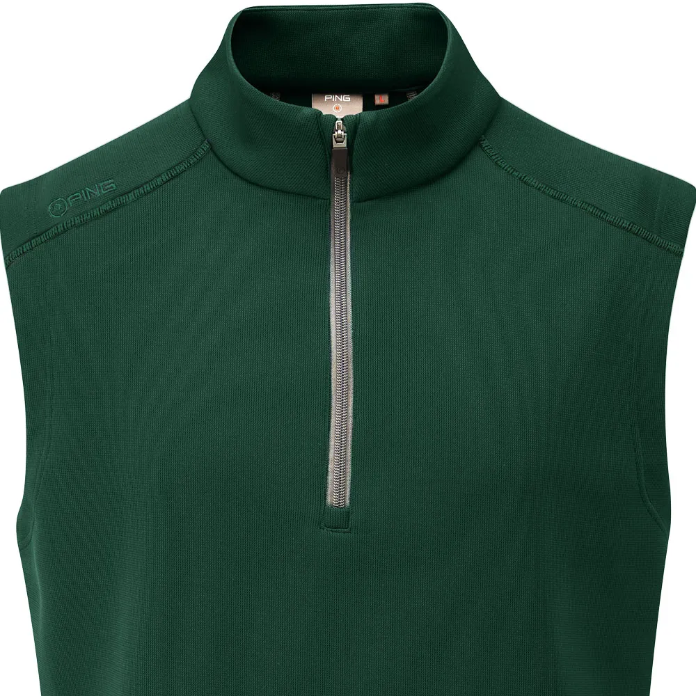 Black Friday Offer Ping Ramsey 1/2 Zip Gilet - Pine