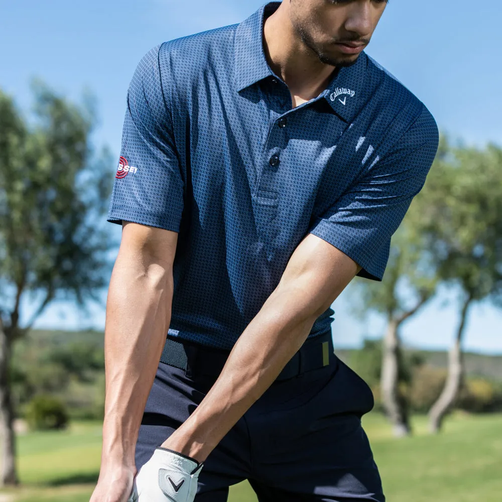 Economical Callaway Odyssey Print Polo Shirt - Peacoat