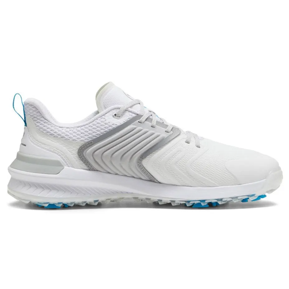 Puma Ignite Innovate Wide Golf Shoes - Puma White/Cool Light Grey Christmas Eve Sale