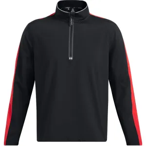 Steal Under Armour Storm Windstrike 1/2 Zip Sweater - Black/Red