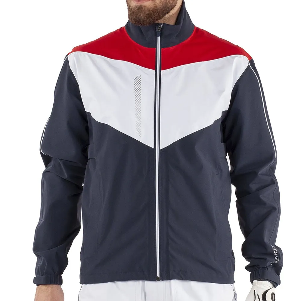 Big Savings Engineered for Speed Galvin Green Armstrong Gore-Tex Paclite Waterproof Jacket - Navy/White/Red