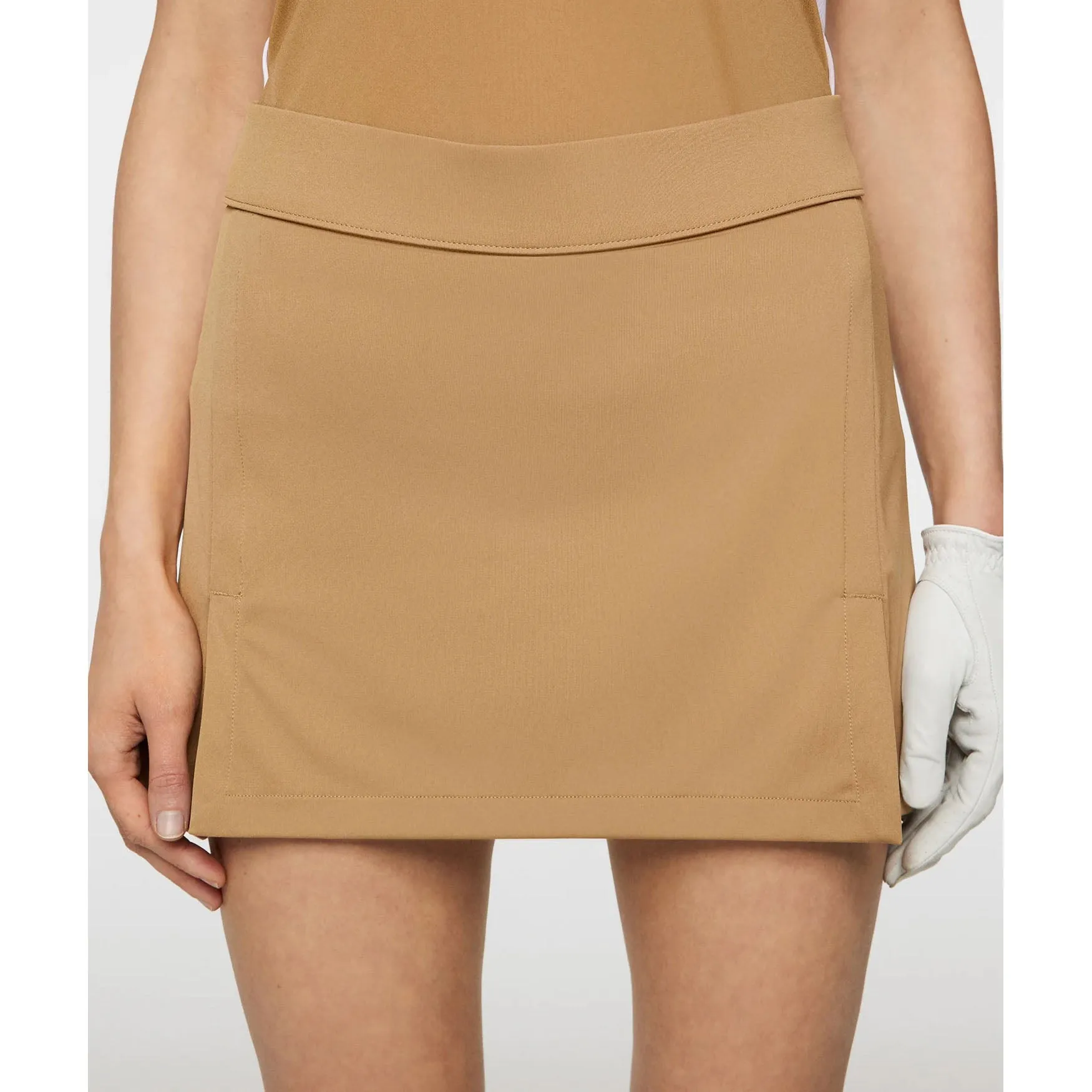 J.Lindeberg Women'S Amelie Golf Skirt - Tigers Eye Easter Sale