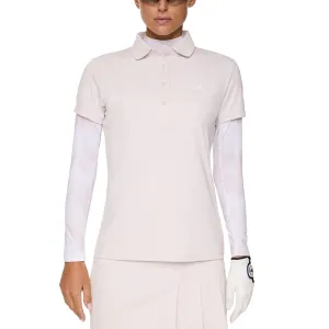 Made to Move J.Lindeberg Women'S Cassie Golf Polo Shirt - Grey Lilac