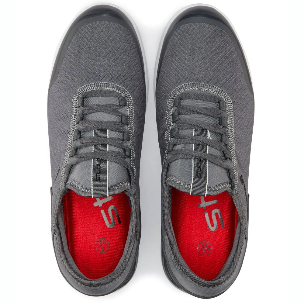 Stuburt Ace Casual Spikeless Waterproof Shoes - Slate Grey Walk with Power Stride with Confidence