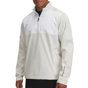 Under Armour Drive Wind Half Zip Pullover - Summit White/White/Castlerock Never Just Walk