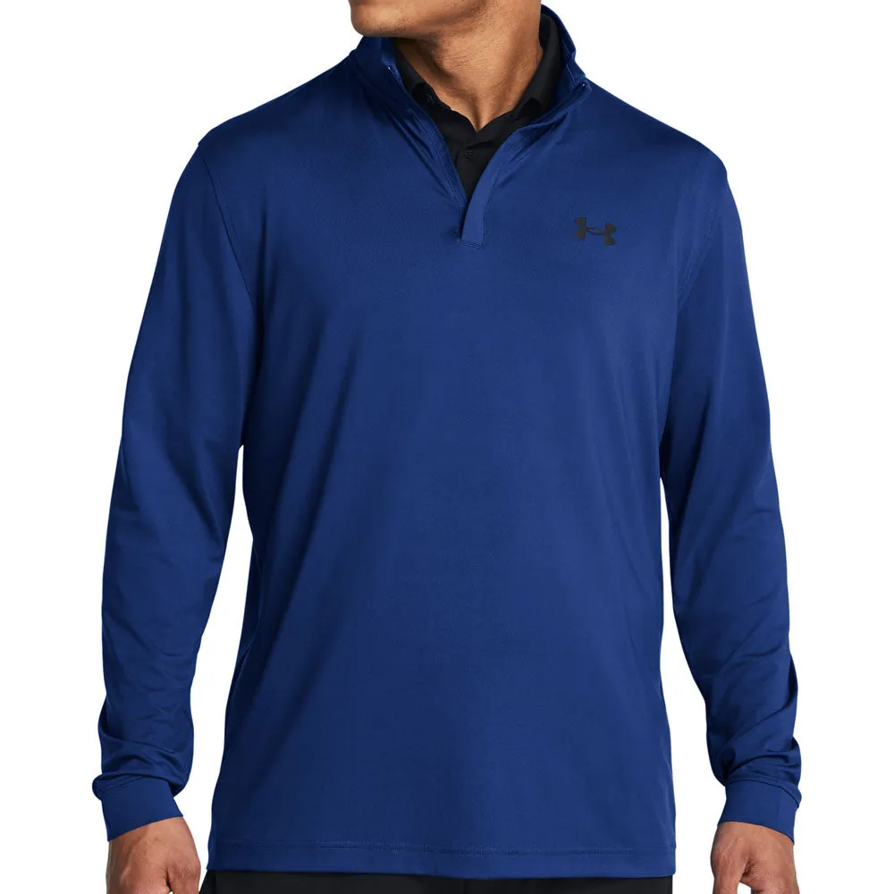 Under Armour Playoff 1/4 Zip Sweater - Tech Blue President's Day Sale Easter Sale