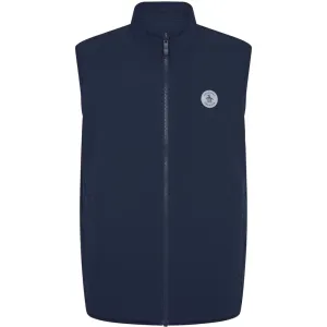 Original Penguin Lightweight Reversible Gilet - Black Iris Father's Day Sale Exclusive Deal