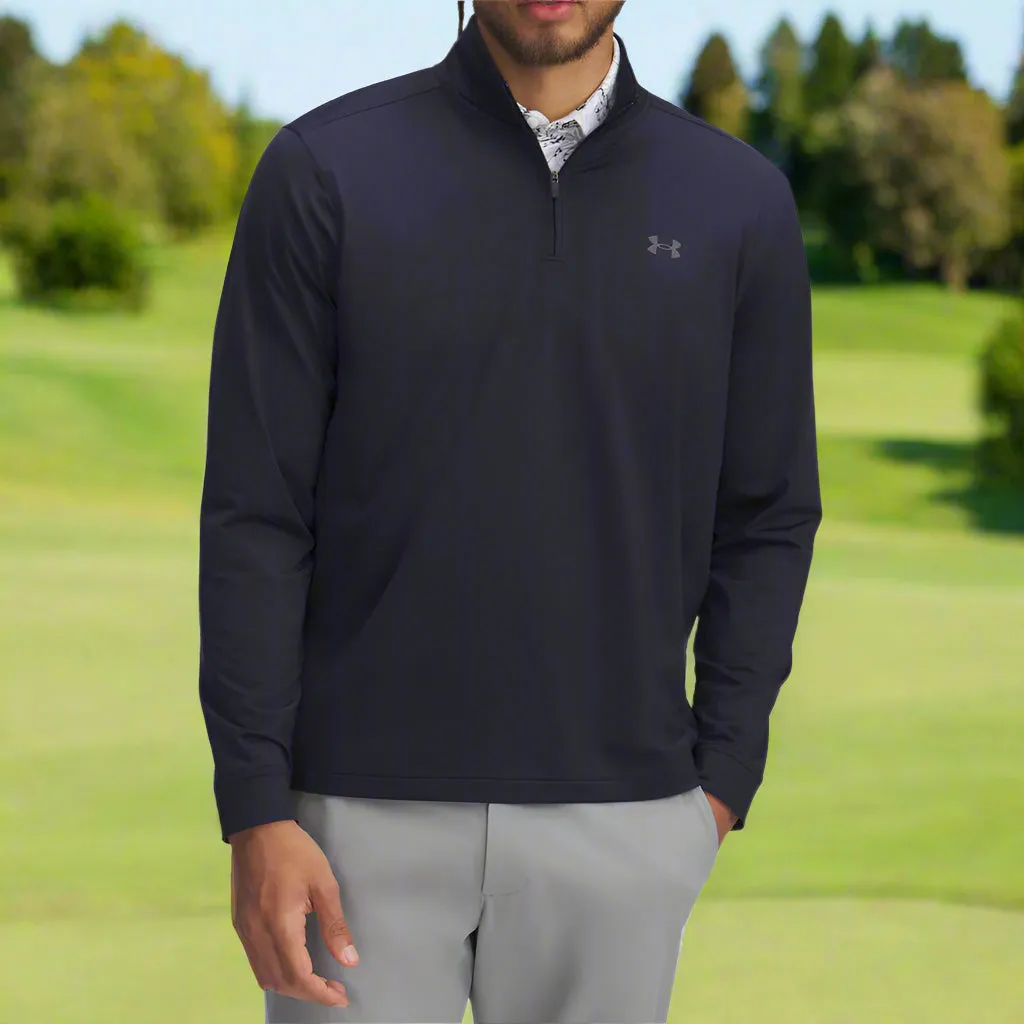 Loud Looks, Smooth Moves Spring Sale Under Armour Drive 1/4 Zip Pullover - Midnight Navy/Castlerock