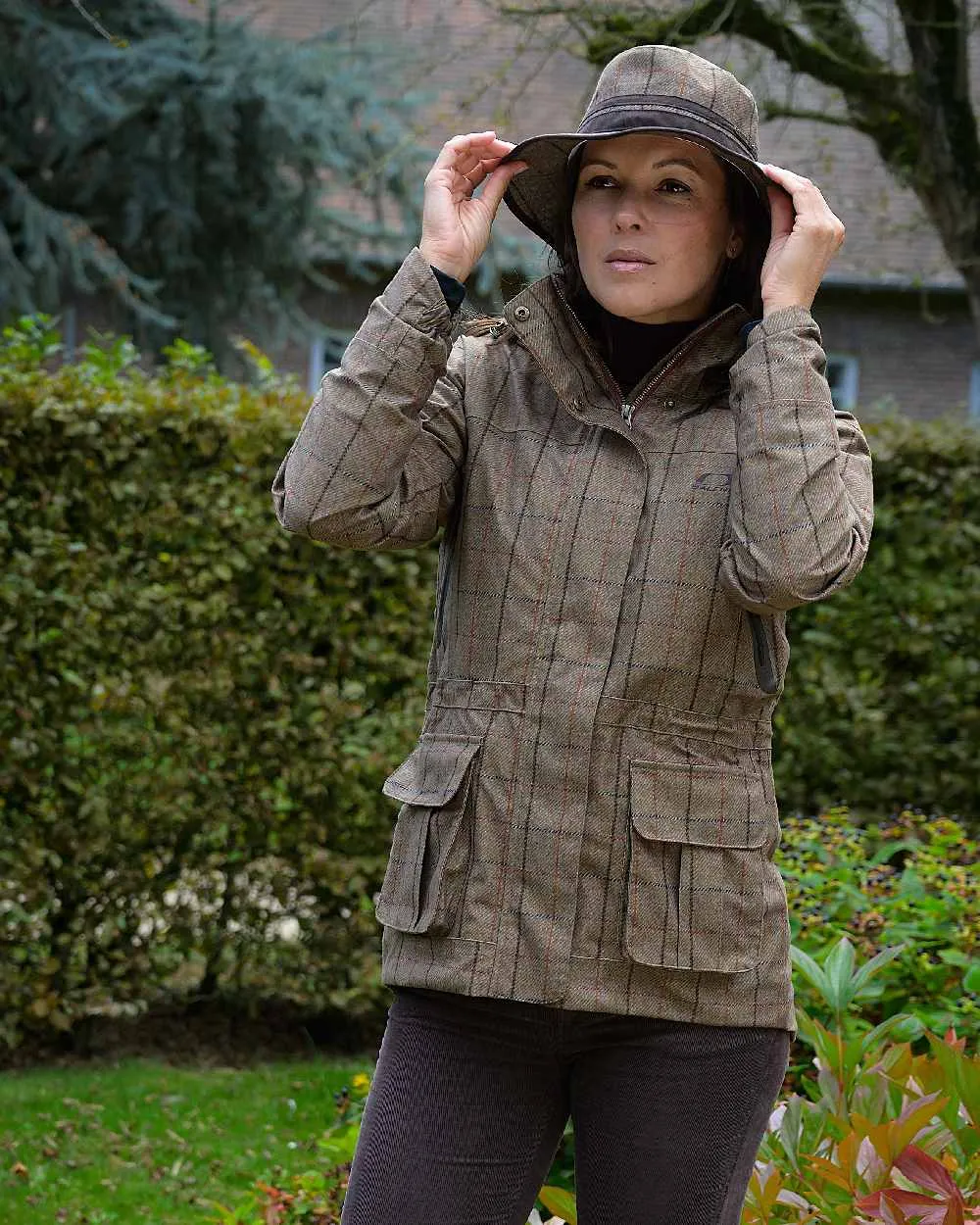 Baleno Caitlin Printed Tweed Hat Baleno Waterproof Hats