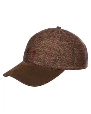 Baleno Edward Printed Tweed Cap Shooting Wide-Brim Hats