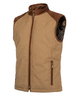 Baleno Scott Quilted Mens Bodywarmer Long Sleeve Casual Tops