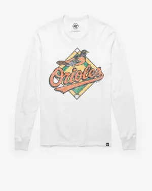BALTIMORE ORIOLES COOPERSTOWN PREMIER FRANKLIN LONG SLEEVE TEE