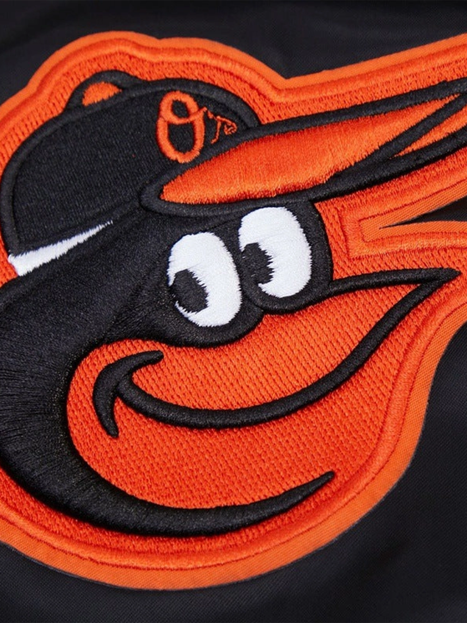 Baltimore Orioles Pro Standard MLB Team Classic Satin Button Jacket - Black
