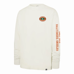 BALTIMORE ORIOLES TIDE SWEEP MONTAUK '47 FOUNDATION LONG SLEEVE TEE