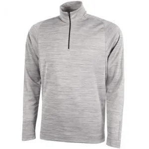 Labor Day Sale Built for the Bold Galvin Green Dixon Insula 1/4 Zip Pullover - Light Grey