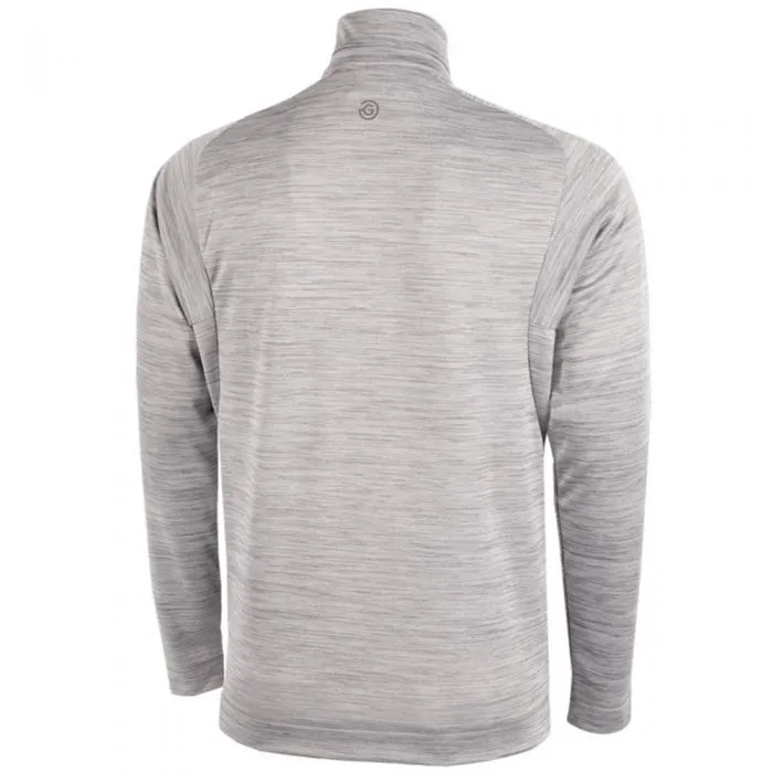 Galvin Green Dixon Insula 1/4 Zip Pullover - Light Grey Style Meets Power