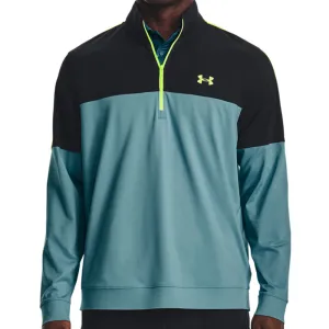 Built to Perform Spring Sale Under Armour Storm Midlayer 1/2 Zip Pullover - Still Water/Black