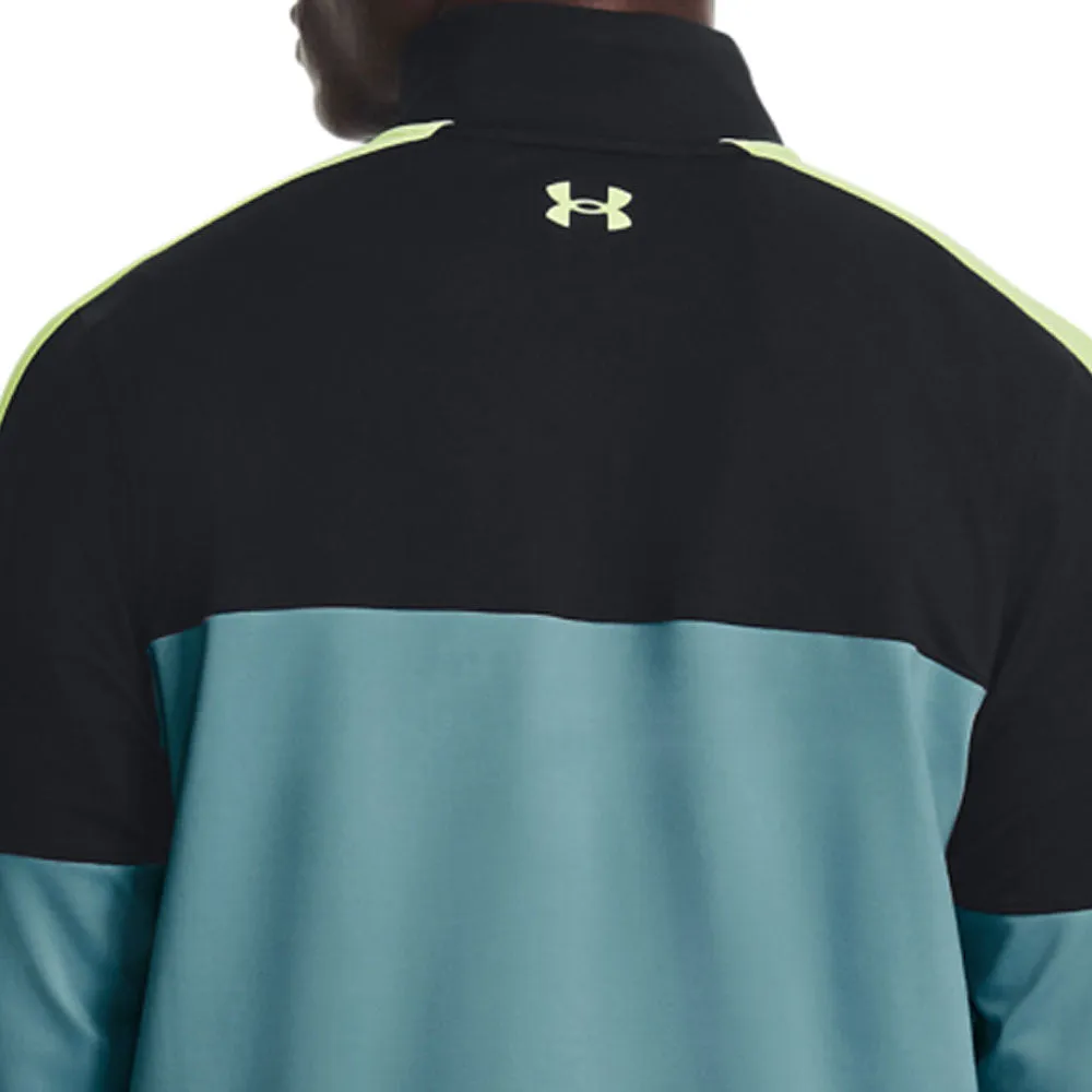 Dare to Lead Born to Stand Out Under Armour Storm Midlayer 1/2 Zip Pullover - Still Water/Black