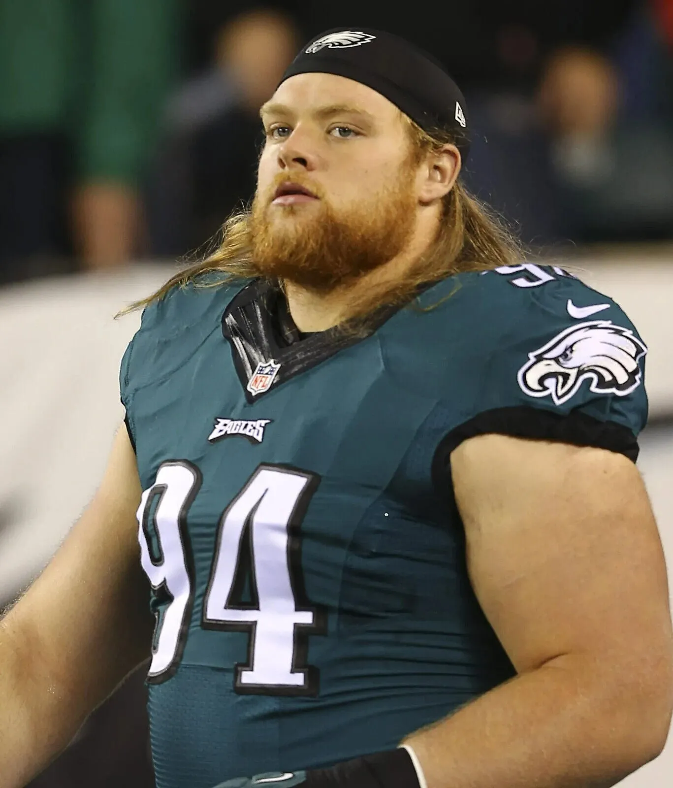 Beau Allen Signed Eagle Jersey (JSA COA) Starting Super Bowl LI Defensive Tackle
