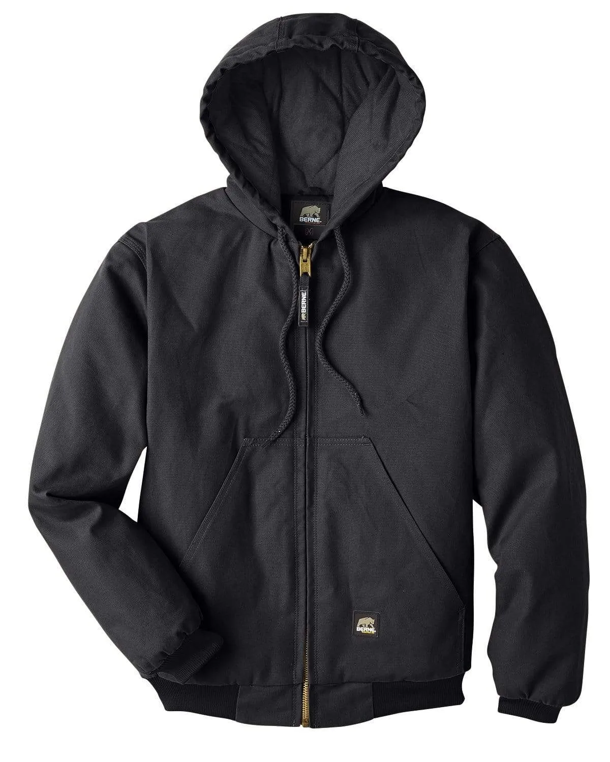 Built to Perform Berne - Men'S Heritage Hooded Active Jacket