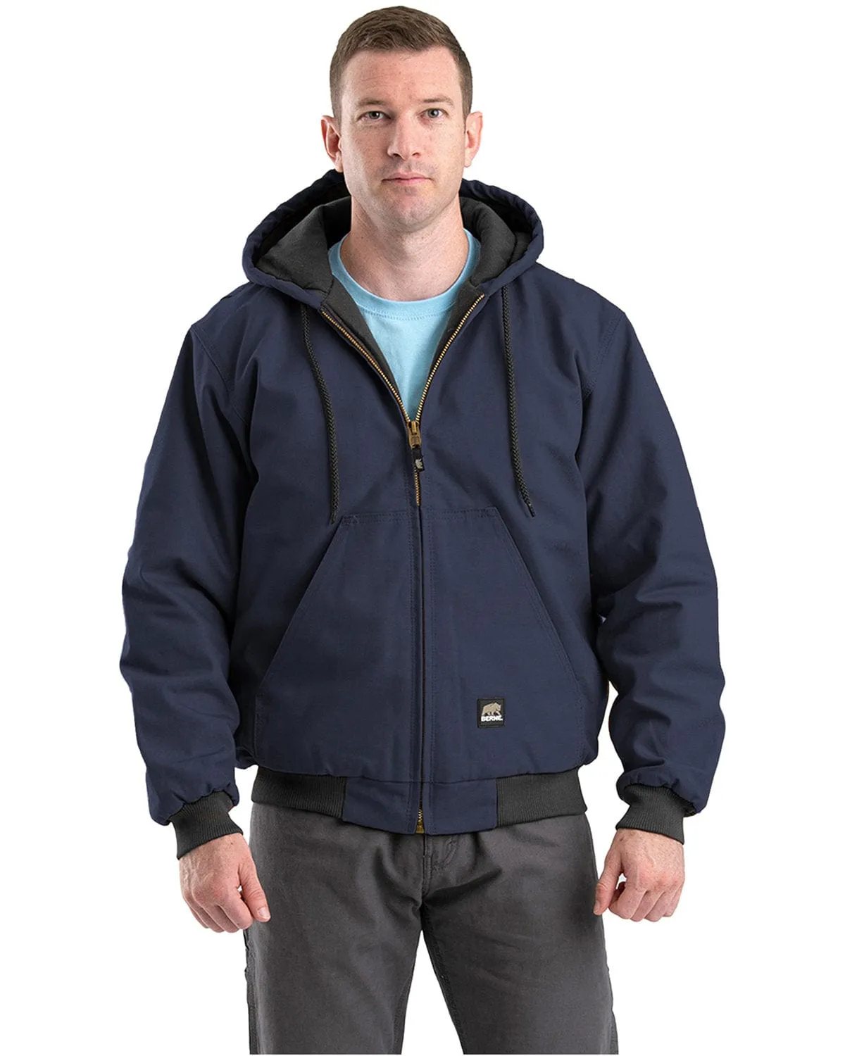 Berne - Men'S Heritage Hooded Active Jacket Fearlessly You