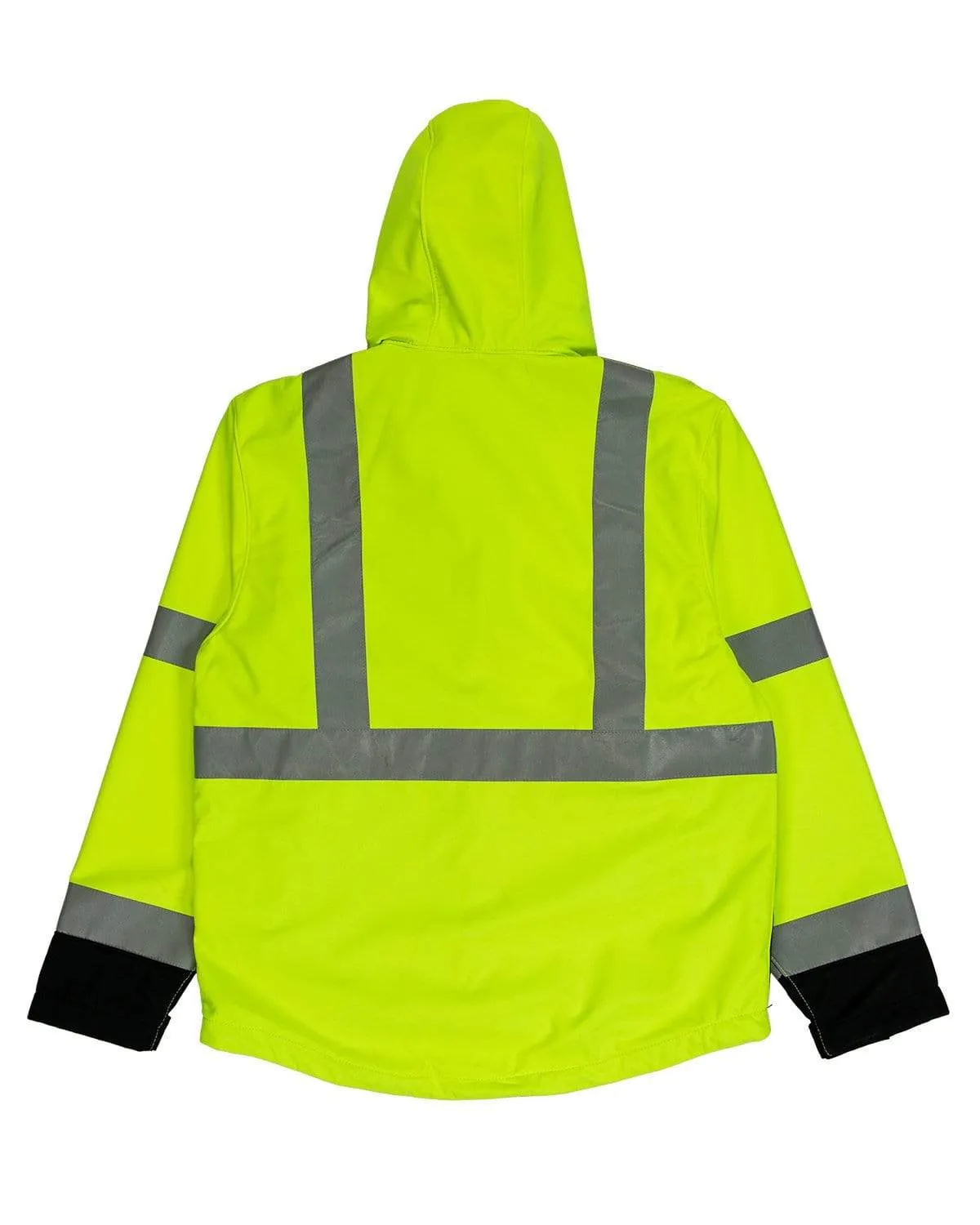 Berne - Men'S Hi-Vis Type R Class 3 Softshell Jacket Great Value All Eyes on You