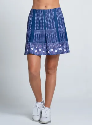 Walk with Purpose Winter Sale Berry Ditsy Skort-Long 17.25"