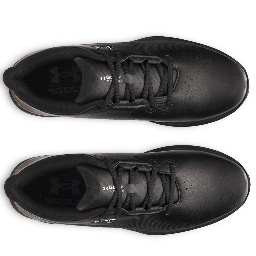 Under Armour Drive Fade Spiked Waterproof Shoes - Black/Metallic Silver Never Just Walk Biggest Sale of the Year