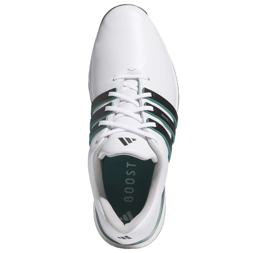 Holiday Sale Adidas Tour360 24 Spiked Waterproof Shoes - Ftwr White/Core Black/Aurora Ivy