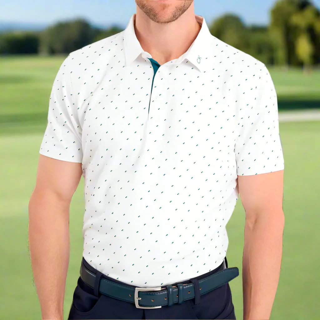 Rule the Streets Calvin Klein Riverton Polo Shirt - White