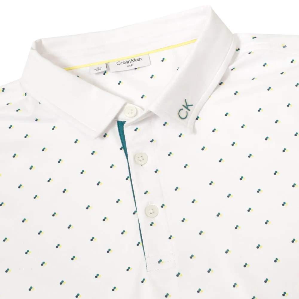 Easter Sale Calvin Klein Riverton Polo Shirt - White