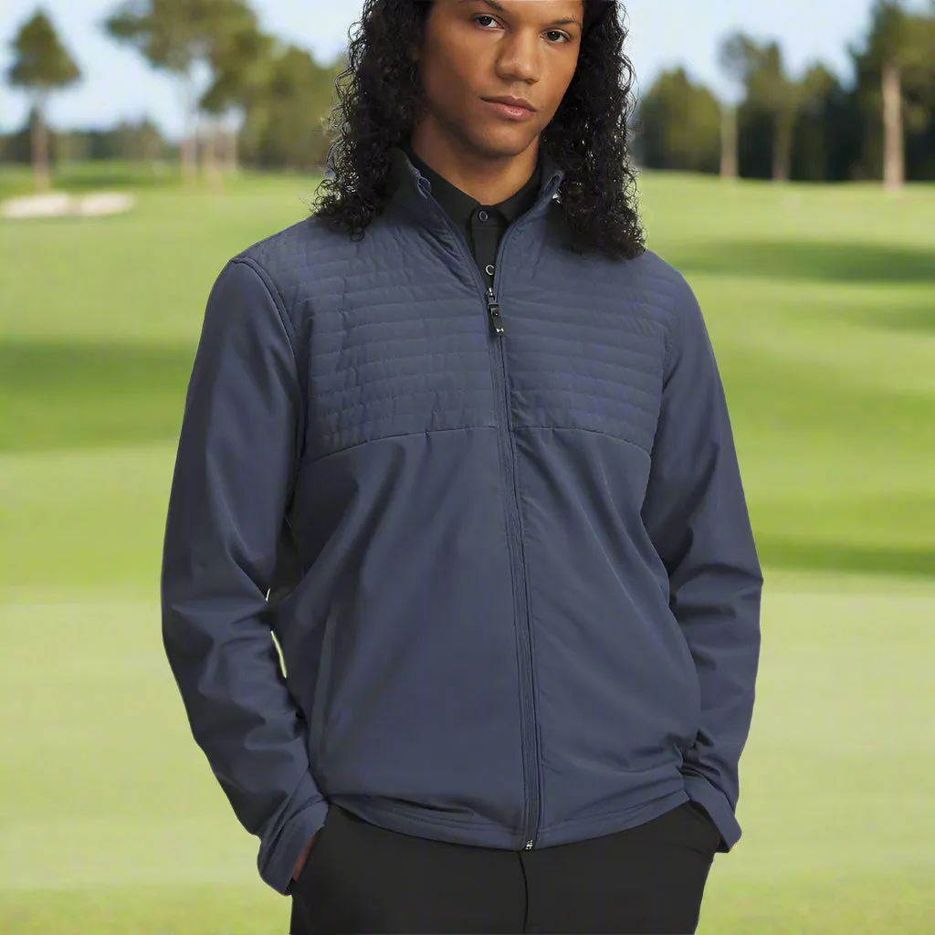 Under Armour Drive Pro Full Zip Pullover - Downpour Gray/Black Fearlessly You
