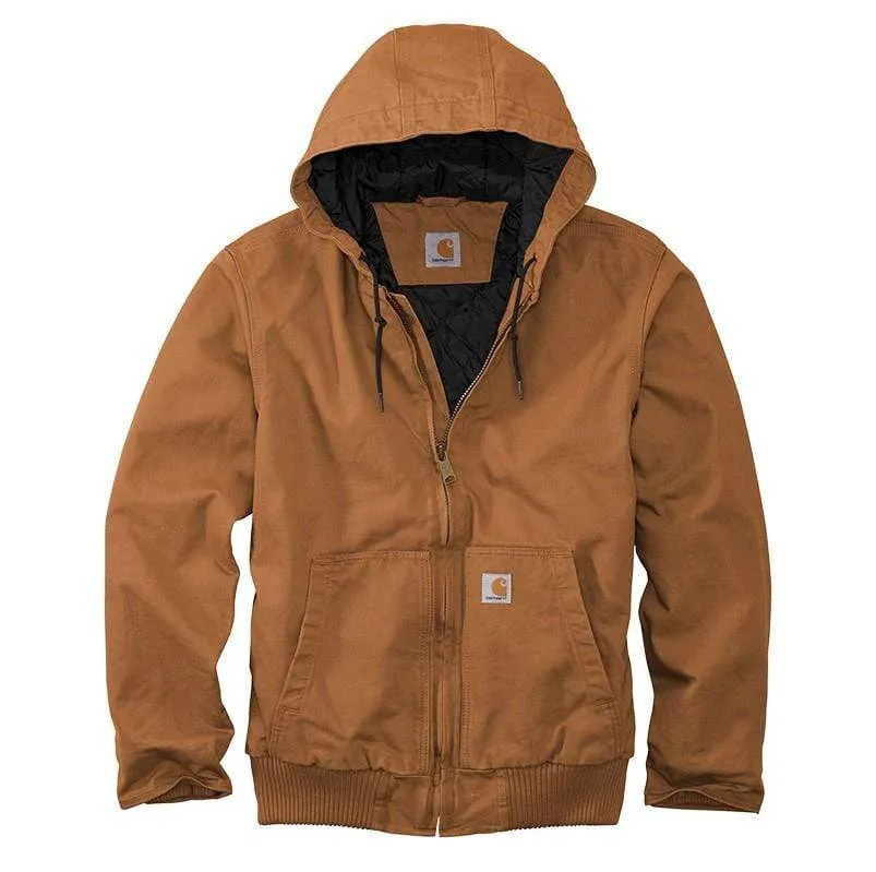 Carhartt - Men'S Washed Duck Loose Fit Active Jac Performance Unleashed Built to Move You