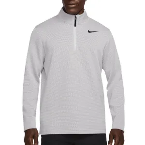 Own the Moment Walk with Purpose Nike Victory Dri-Fit Therma Flex 1/2 Zip Pullover - Wolf Grey/Black/Black