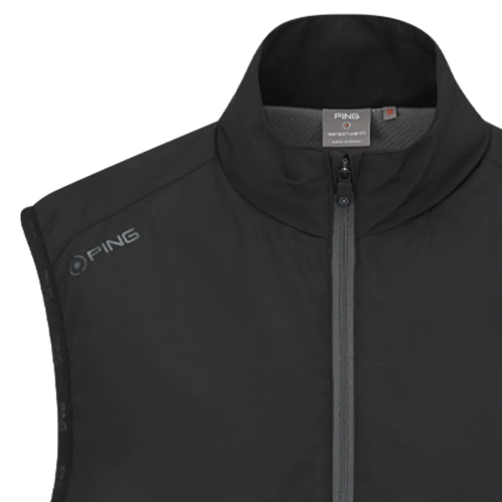 Step into the Beat Gear Up and Go Ping Ashbourne Gilet - Black/Asphalt