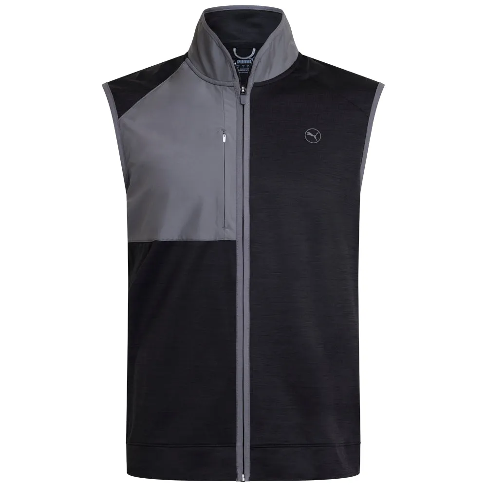 Autumn Sale Dress from the Feet Up Puma Cloudspun Gilet - Black Heather/Slate Sky