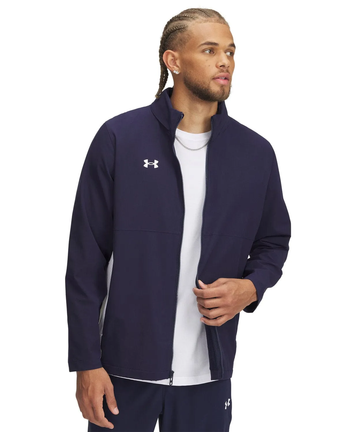 Under Armour - Men'S Rival Stretch Jacket Power Every Step Black Friday Offer