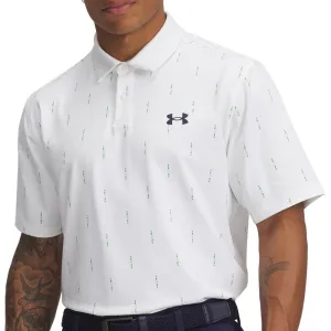 Biggest Sale of the Year Under Armour Tee To Green Printed Polo Shirts - White/Midnight Navy