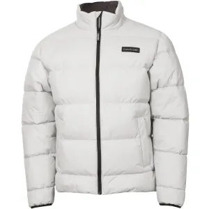 Stride with Confidence Great Value Calvin Klein Rivington Padded Jacket - Silver