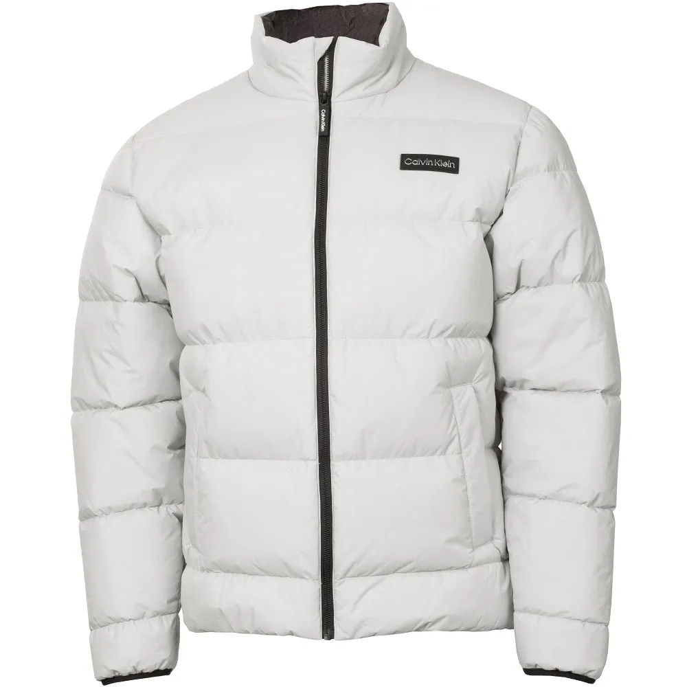 Stride with Confidence Great Value Calvin Klein Rivington Padded Jacket - Silver