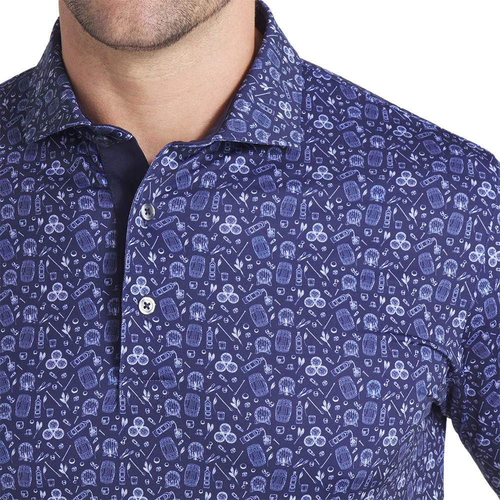 Memorial Day Sale Confidence Starts Here Puma Mattr Port Polo Shirt - White Glow/Deep Navy