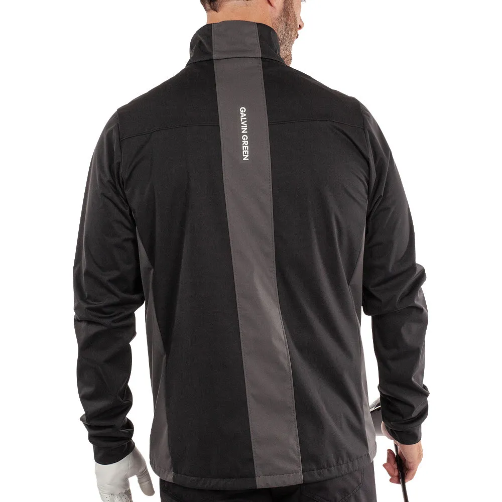 Confidence Starts Here Galvin Green Lloyd Windproof Jacket - Black/Forged Iron
