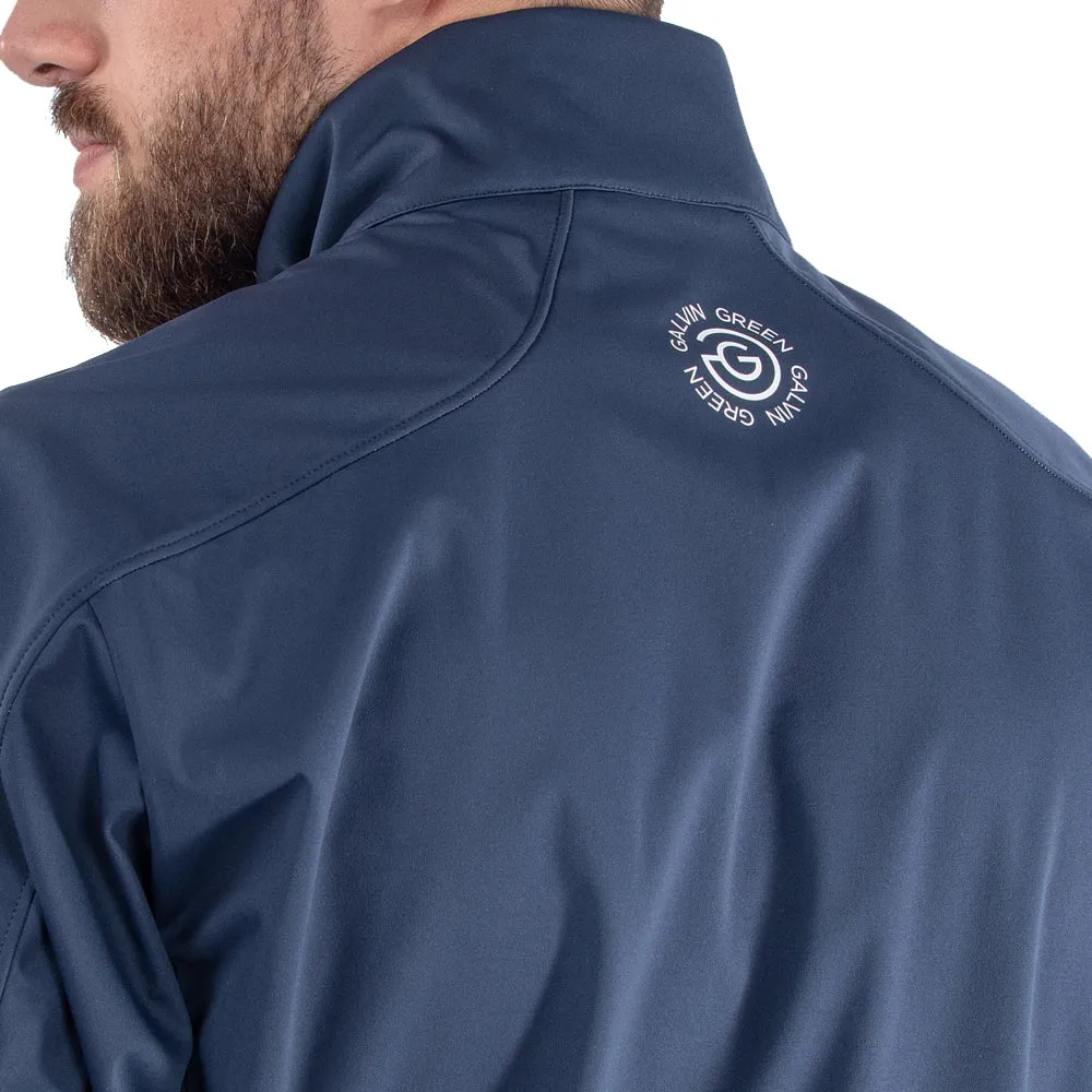 Step Out Boldly Galvin Green Lawrence Windstopper 1/4 Zip Pullover - Navy/White